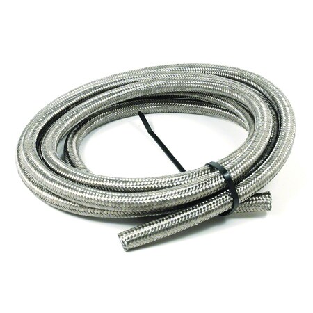 Speedfx HOSE, DBL BRD SS RACING HOSE, -10AN X 10' 5321010